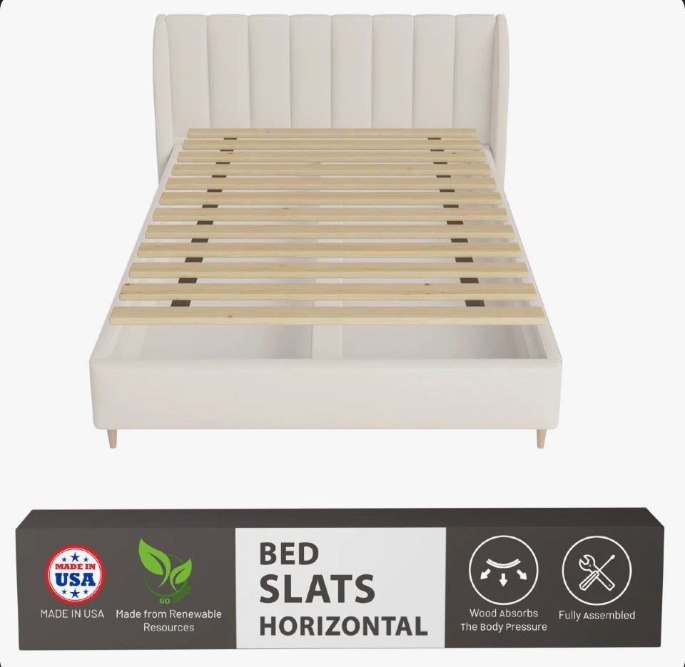 "Alwyn Home Knightdale 0.68"" Extra Heavy Duty Horizontal Mattress Support Wooden Bunkie Board/Slats"