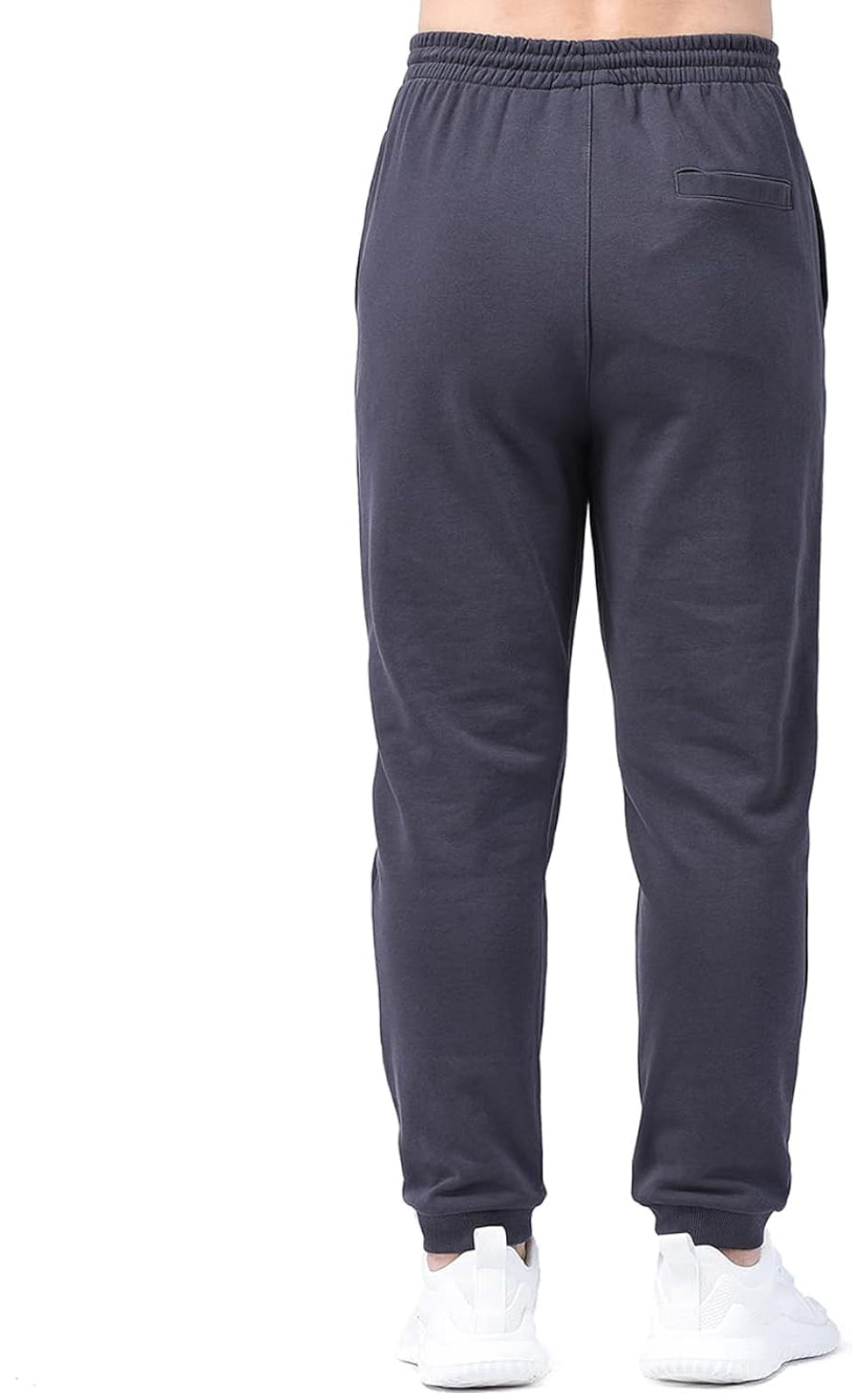 Brand New Zoulee Classic Drawstring-Waist Zipper Logo Jogger Pants with Zipper Fly