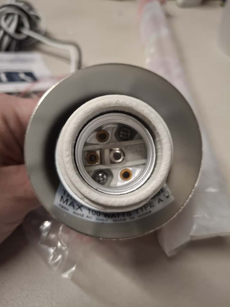 Yosemite OPEN BOX Mirror Lake 1-Light Brushed Nickel Mini Pendant with White Etched Glass Shade