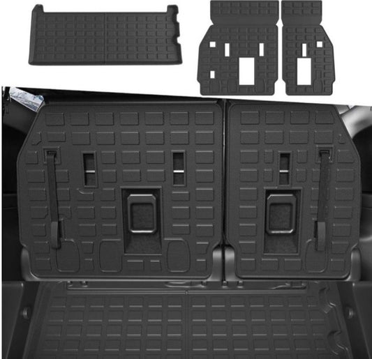 Open Box New 7&8 seater xipoqix trunk mat backrest mat compatible with 2021-2025 toyota sienna tpe cargo mat replacement for 2021-2025 toyota sienna a