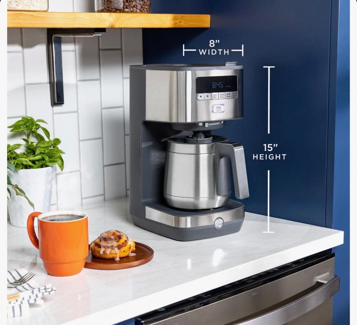 GE Drip Coffee Maker With Thermal Carafe G7CDABSSTSS