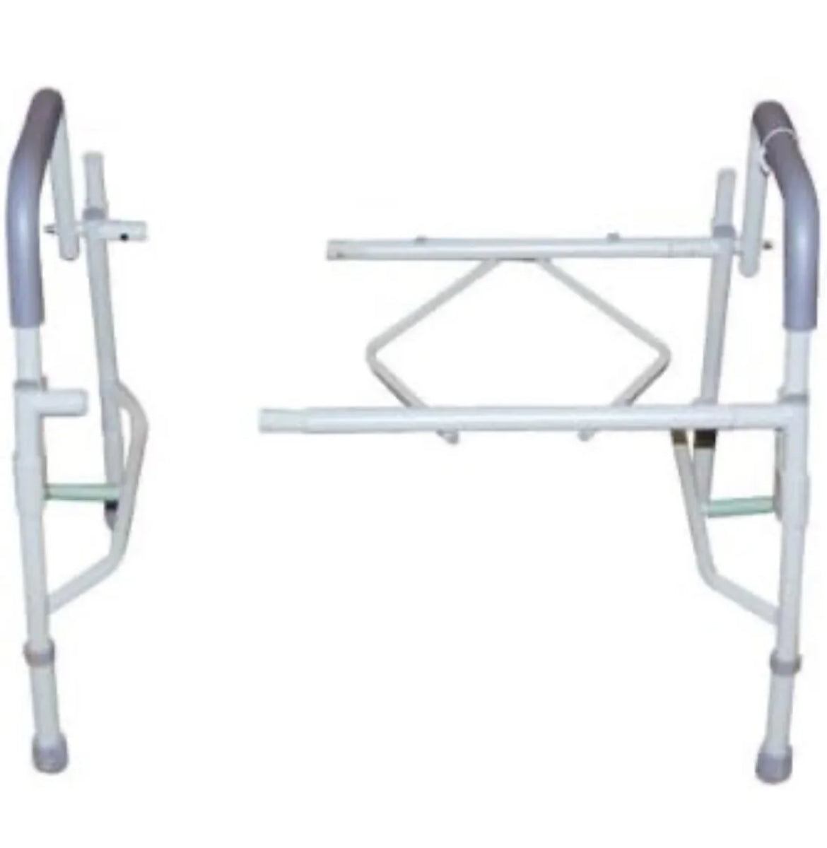 Healthline Deluxe 3 in 1 Bedside Commode, Toilet Safety Frame, Elevated Toile... - Selzalot
