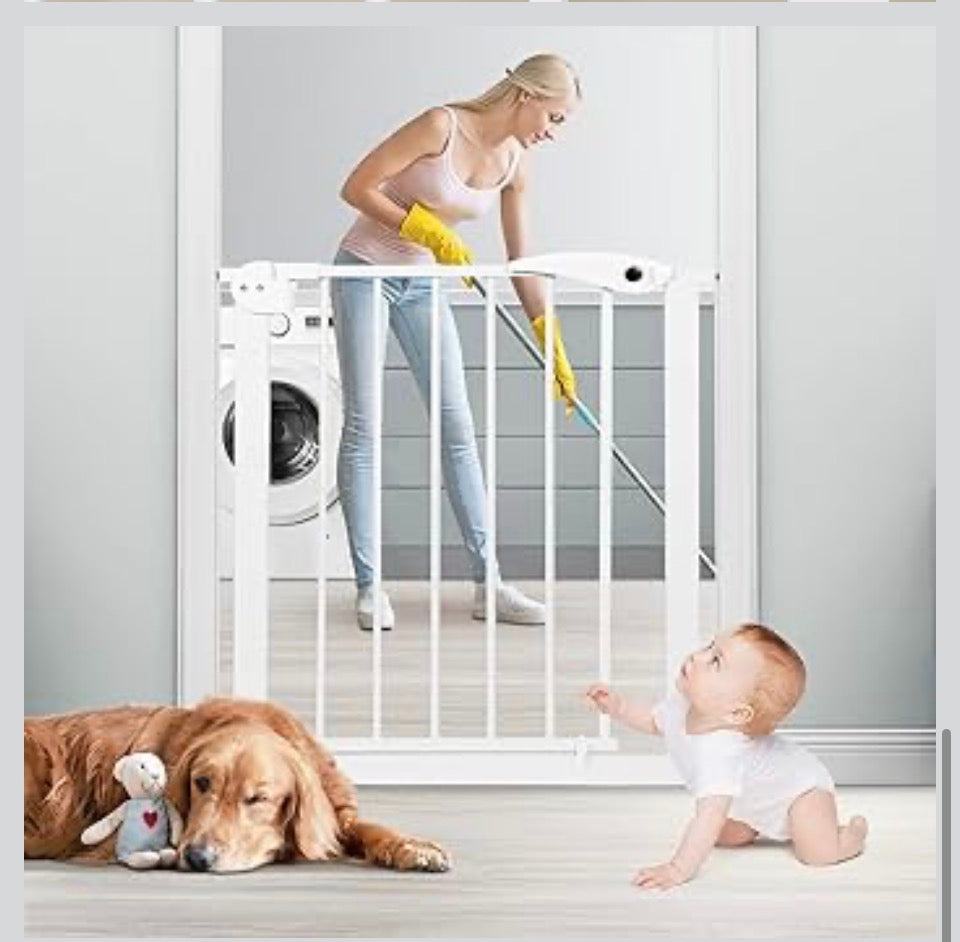 ZKMESI Baby Gate with Door
