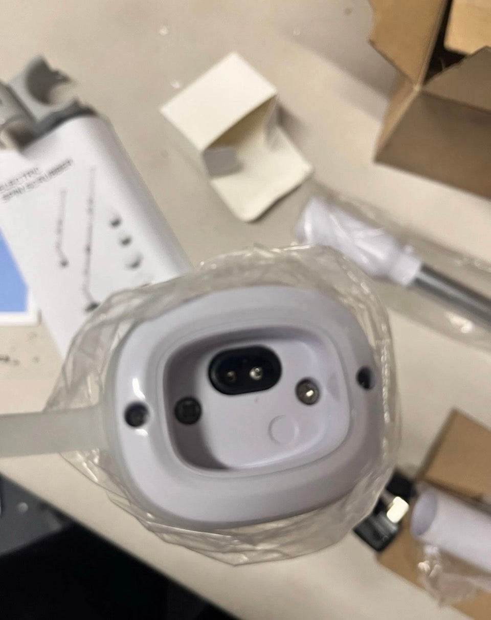 Open Box New kHelfer Electric Spin Scrubber Kh8, Upgrade Cordless Shower Scrubber