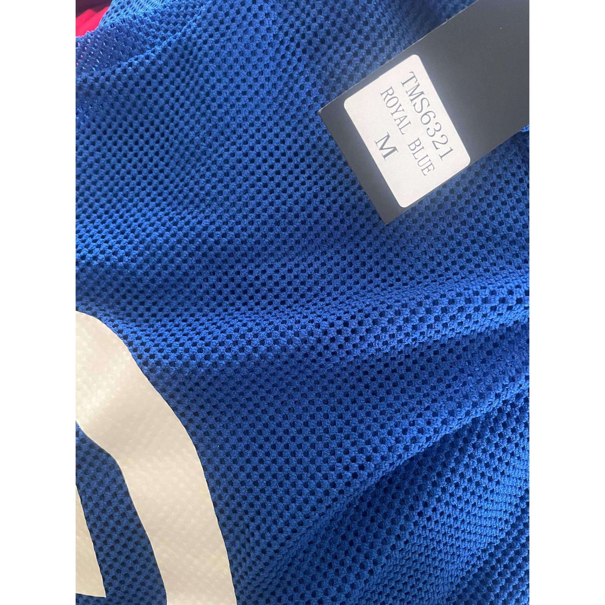 VERSITY STRIPE PRINTED MESH TOP - Selzalot