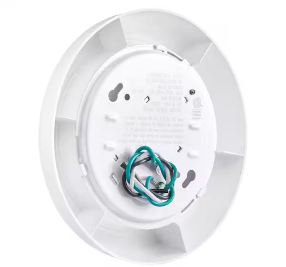 Open Box Commercial Electric (6 in. LED Flush Mount Light Fixture 800 Lumens Soft White 3000K Dimmable J-Box Compatible For Sensitive Eyes (6-Pack)