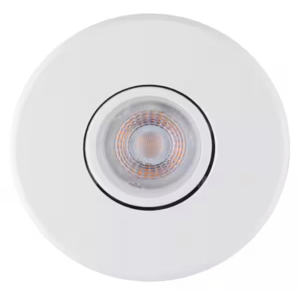 Globe Electric 4 in. White Dimmable Can Recessed New Construction and Remodel Lighting Kit (10- Pack)