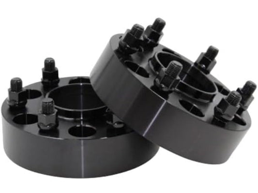 Coyote Accessories Black Anodized 6061-Billet Aluminum Wheel Adapter Set of 2.