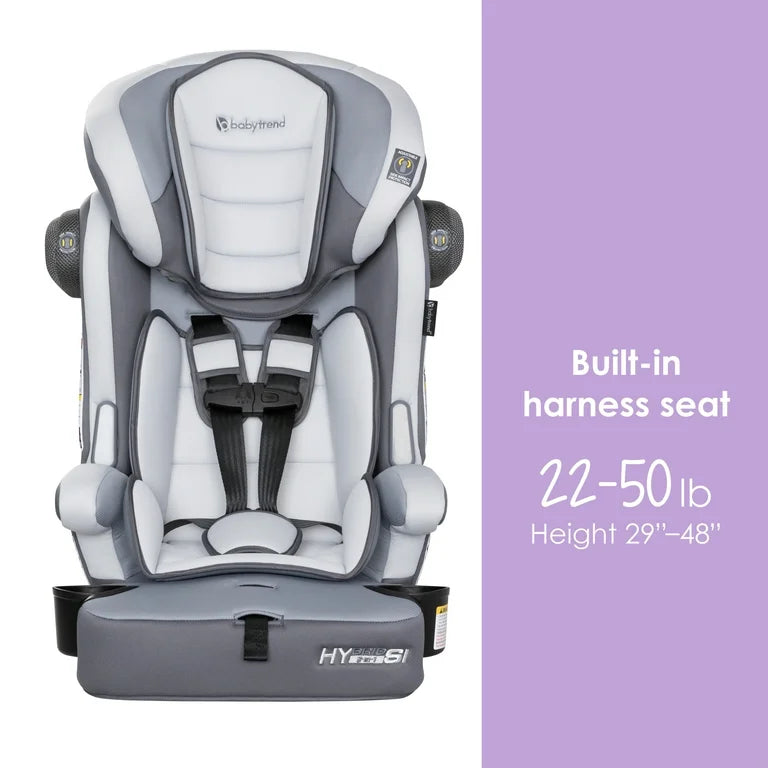 Open Box Baby Trend Hybrid SI 3-in-1 Combination Booster Car Seat - Desert Grey