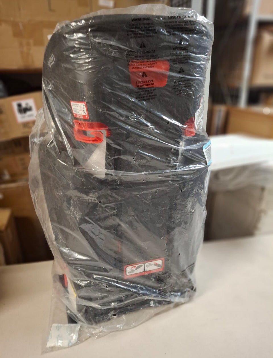 Open box Britax Skyline 2-Stage Belt-Positioning Booster Car Seat, Dusk - Highback and Backless Seat