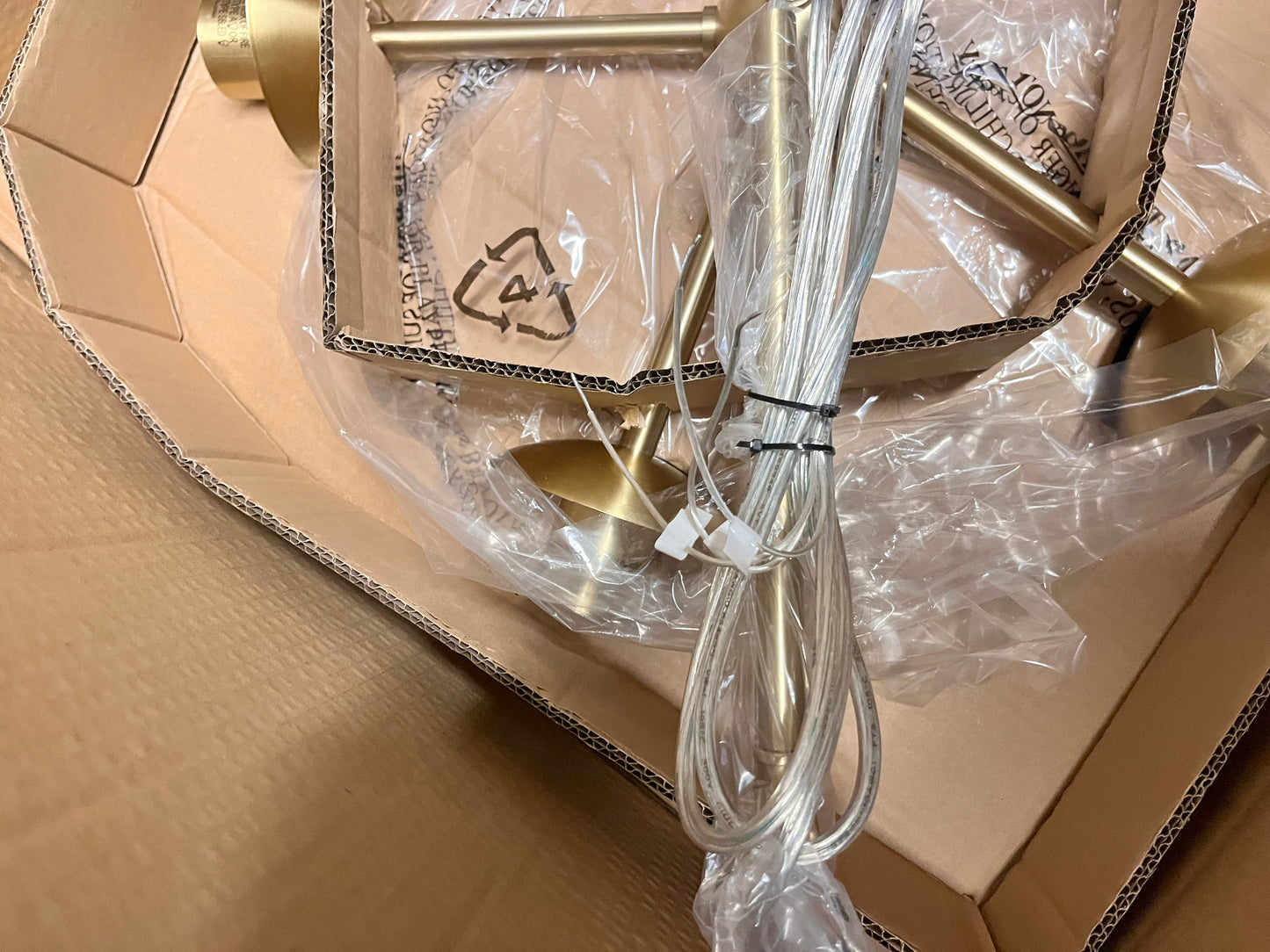 Open Box Glass Orb Ceiling Chandelier - Threshold™: 5-Light Modern Fixture, UL Listed, Metal & Glass