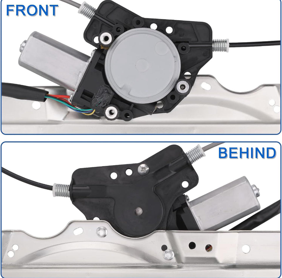 Obaee 748-524 Front Left Driver Side Power Window Lift Regulator with Motor 6 Pins Compatible with Nissan Pathfinder Armada 2004/ Armada 2005-2013/ - Selzalot