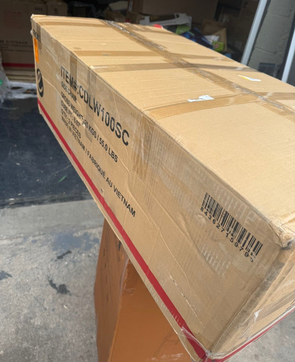 NEW Picket House Furnishings Liam Natural Slat Back Side Chair Set