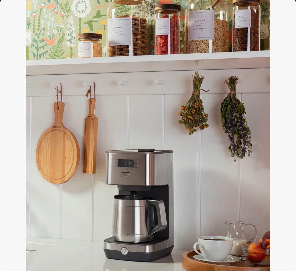 GE Drip Coffee Maker With Thermal Carafe G7CDABSSTSS