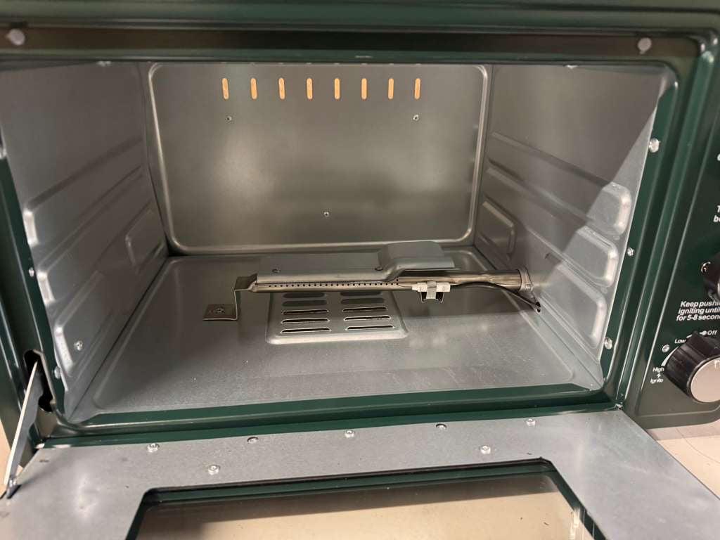 VEVOR Outdoor Oven 2-in-1 Portable Gas Camping Stove Oven Combo Adjustable Fire