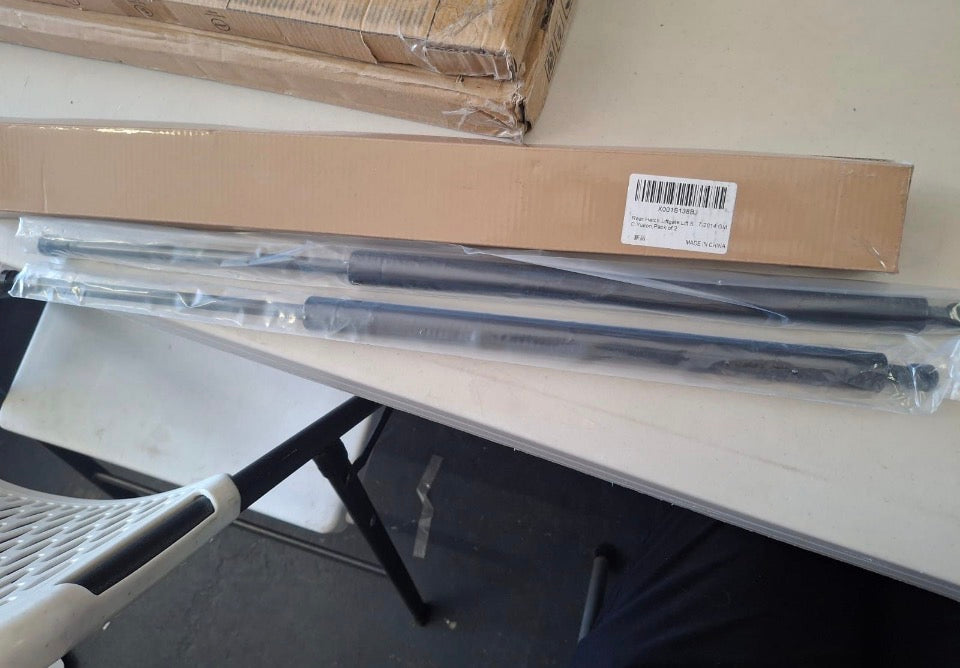 Open box TADAMARK Rear Hatch Liftgate Lift Supports Struts Shocks Gas Springs Fit for Escalade Chevrolet Suburban 1500 Tahoe GMC Yukon 2007-2014, 6156