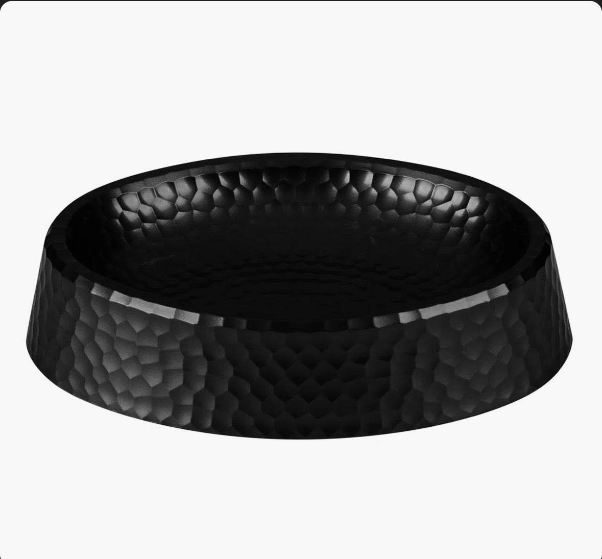 Ebern Designs Hammered Texture 4 Piece Bath Accessory Set