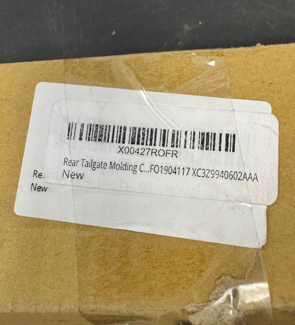 Open box Olltoz Rear Tailgate Molding Cap Spoiler Replacement Compatible with Ford Super Duty SD F-250 F-350 1999-2003 Tail Gate Protector F250 F350 F