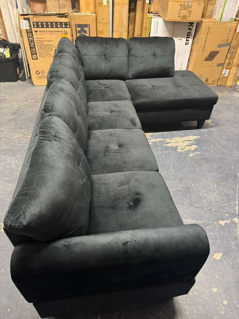 NEW ASSEMBLED FUOROLA 2 Piece Left Facing Sectional Sofa