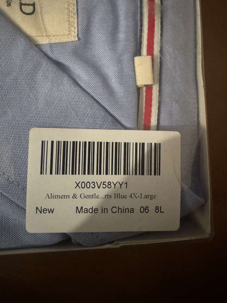 Alimens & Gentle Mens Solid Oxford Shirt Long Sleeve Dress Shirt Work Casual But