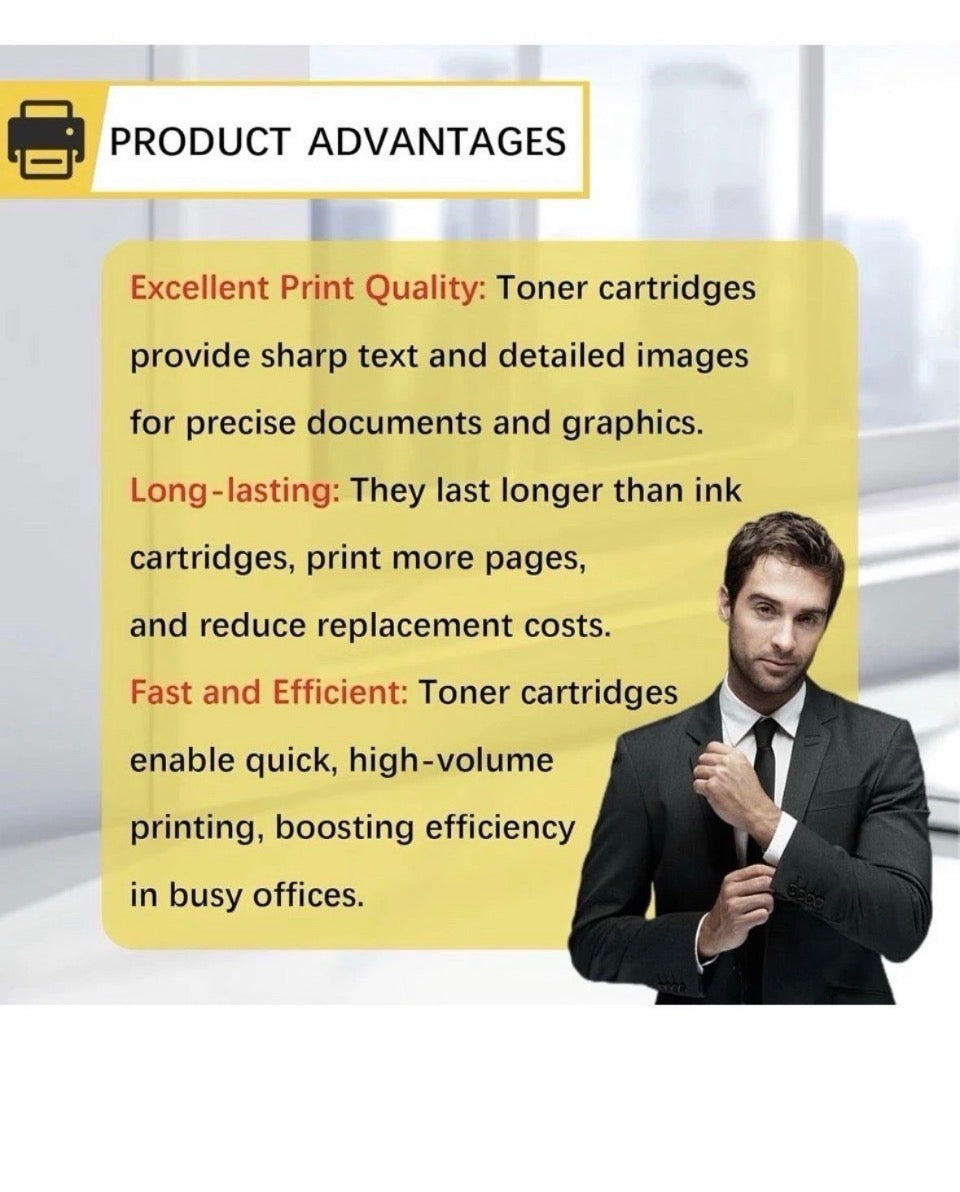 Open Box New AZNITH 58X High Yield Toner Cartridges Replace for HP 58X CF258X Toner