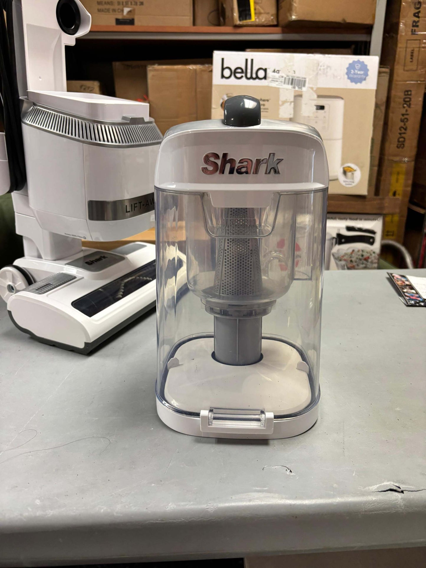 Shark Navigator Lift-Away ADV Upright Vacuum, Pet Friendly, Bristle Brushroll, LA300 White