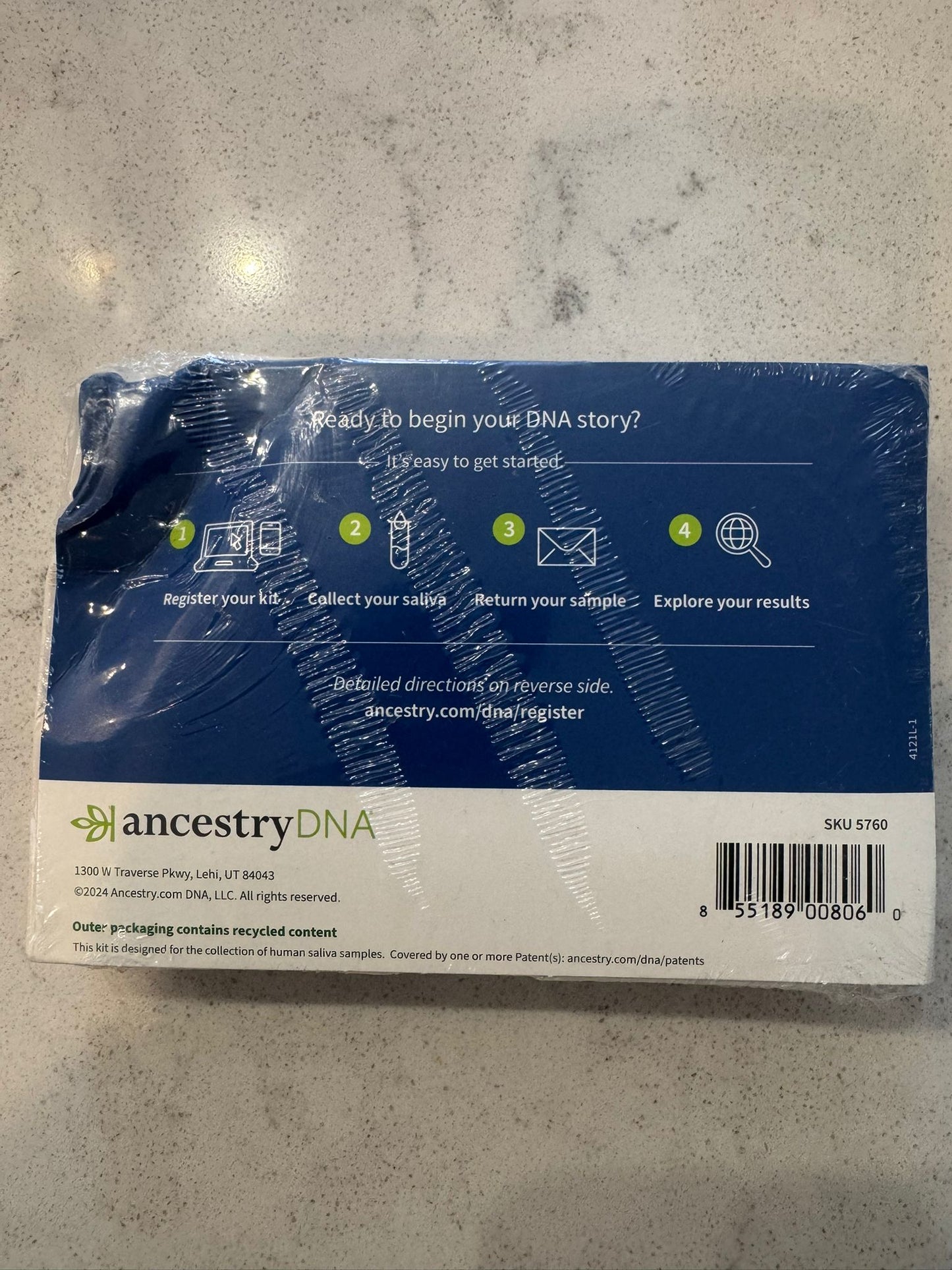 Brand New AncestryDNA + Traits Genetic Test Kit: Personalized Genetic Traits, DNA Ethnicity Test, Origins & Ethnicities, Complete DNA Test, Ancestry R