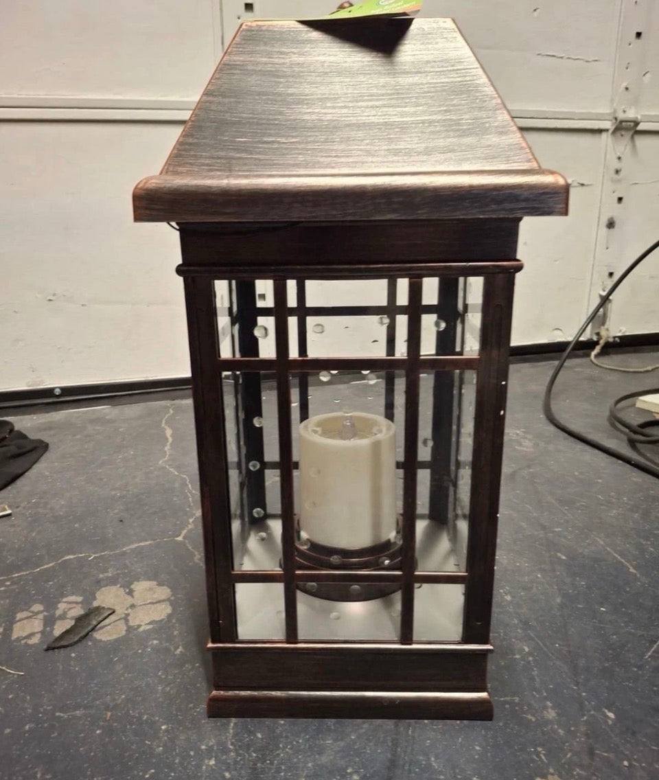 Open Box New Smart Solar San Rafael Estate Mission Integrated 2-LED Solar Candle Lantern