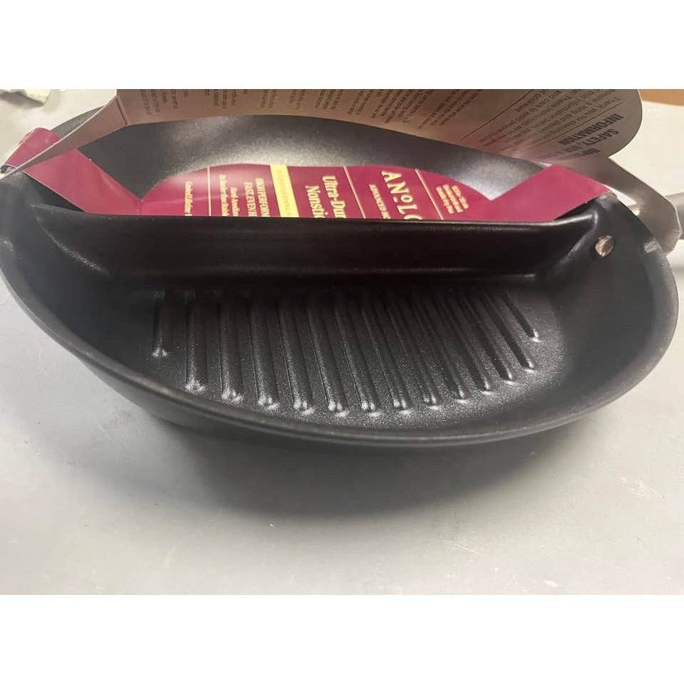 Anolon Advanced Home 12.5-in. Divided Grill & Griddle Skillet