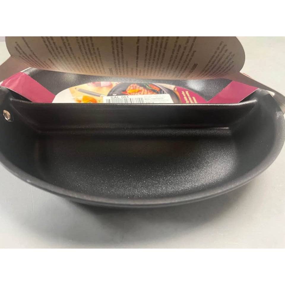 Anolon Advanced Home 12.5-in. Divided Grill & Griddle Skillet
