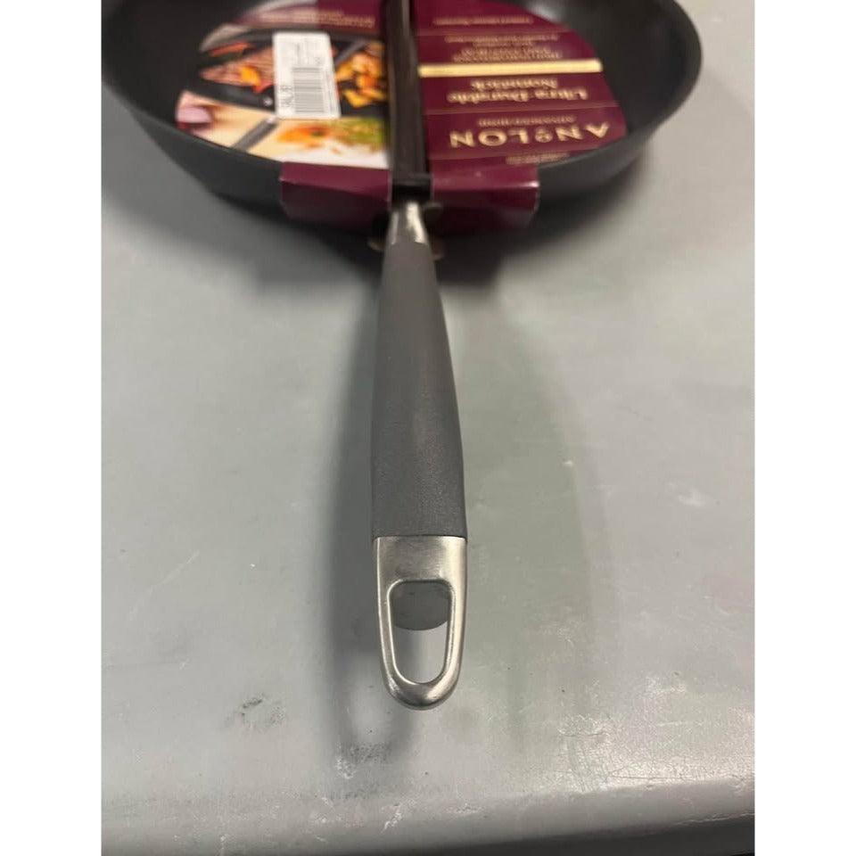 Anolon Advanced Home 12.5-in. Divided Grill & Griddle Skillet