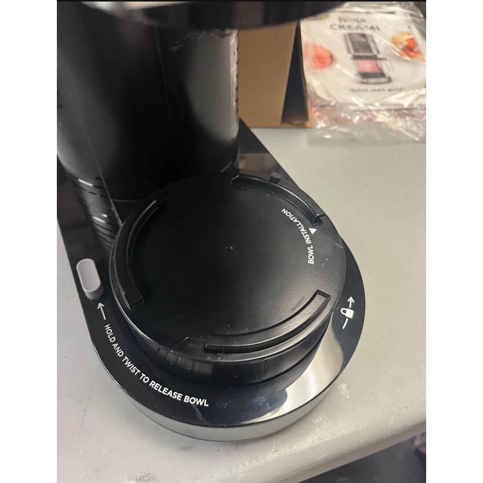Ninja Creami Ice Cream Maker, 2 Pint (1.2 qt. Container and Lid Silver Stainless Steel USED LIKE NEW