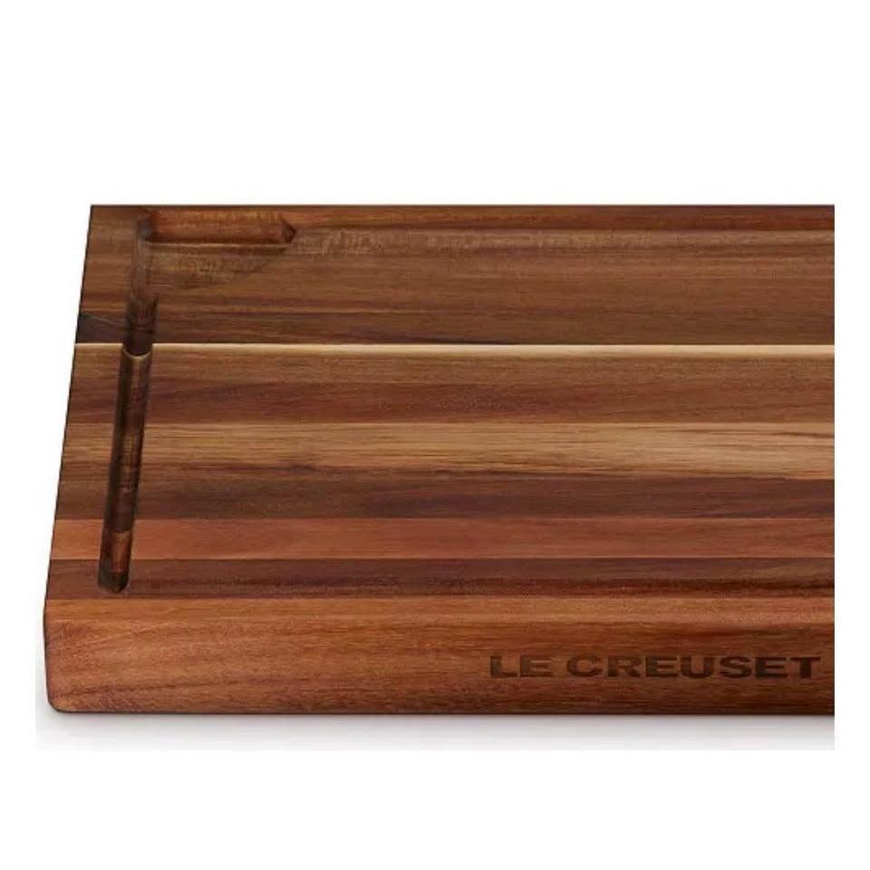 Le CreusetAcacia Wood Butcher's Block, 20" x 14"