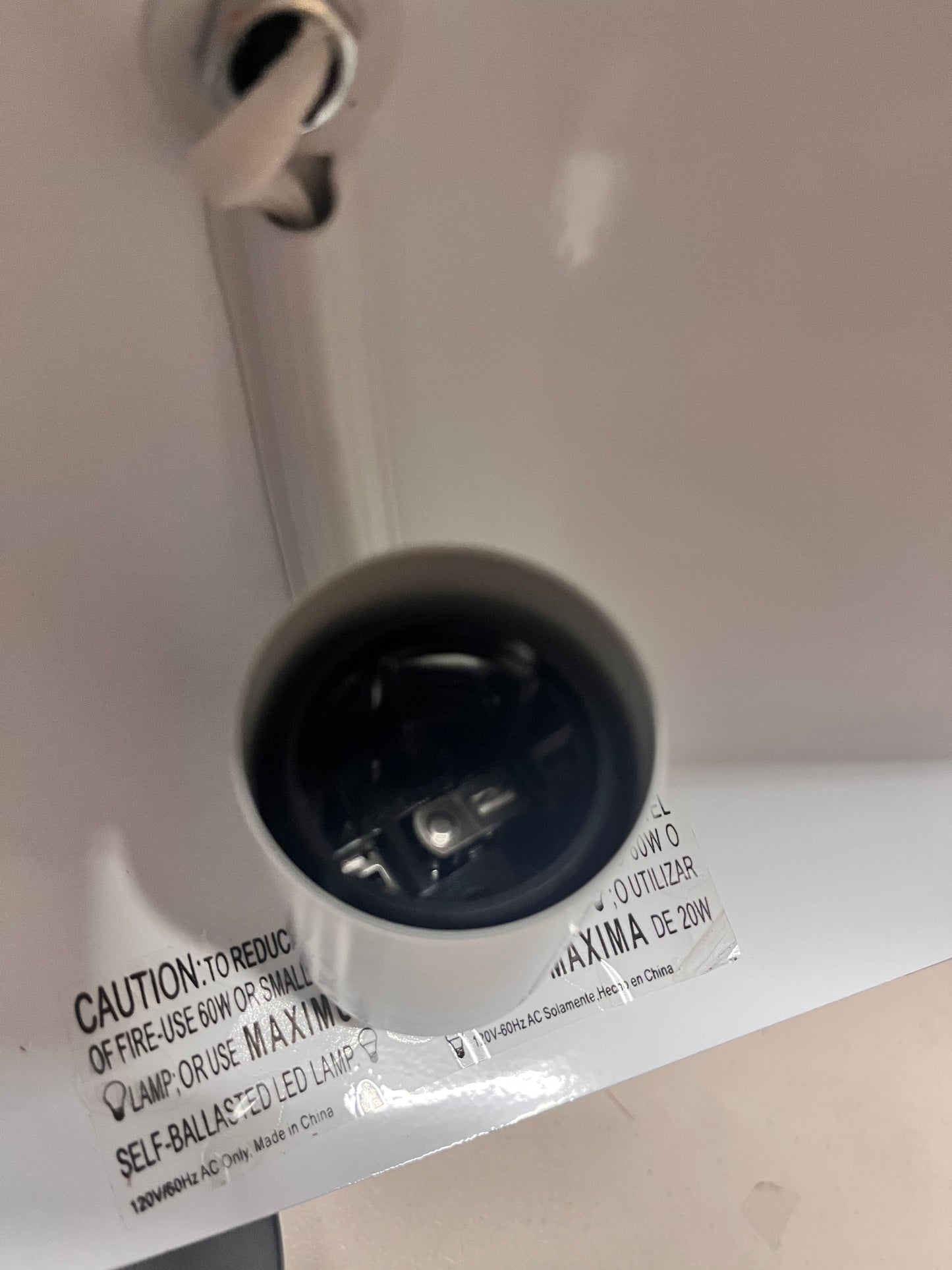 Valencia Dome Wall Mount Table Lamp Brass - Project 62 MISSING LIGHT BULB