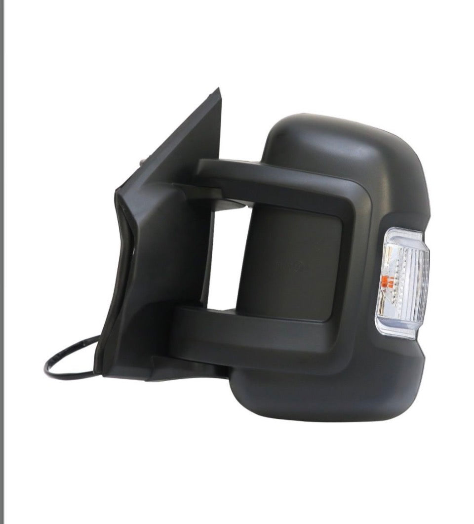 LONGLING Driver Left Side Mirror Replacement Power Door Mirror Single Light Temperature Sensor fit Ram Promaster 1500, 2500, 3500, New Six, Work Van