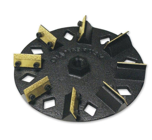 Diamabrush 7 inch concrete abrasive removal hand tool with blade for glues and coatings removal