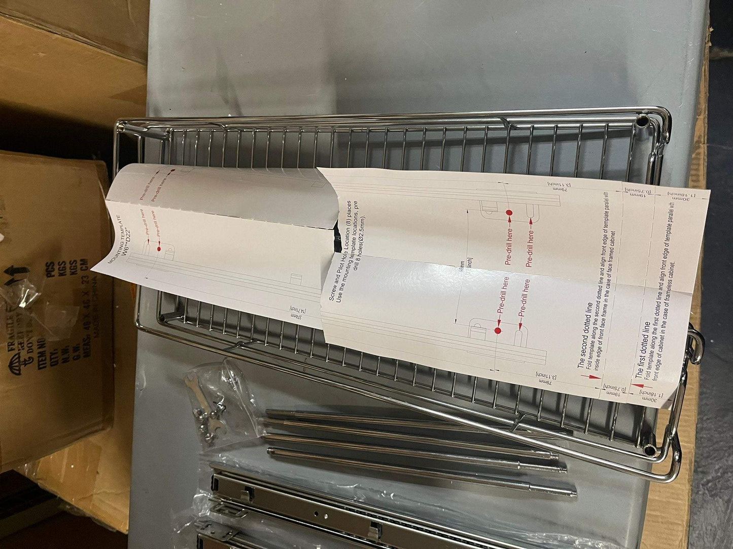 Rebrilliant Rashun Steel Pull Out Drawer