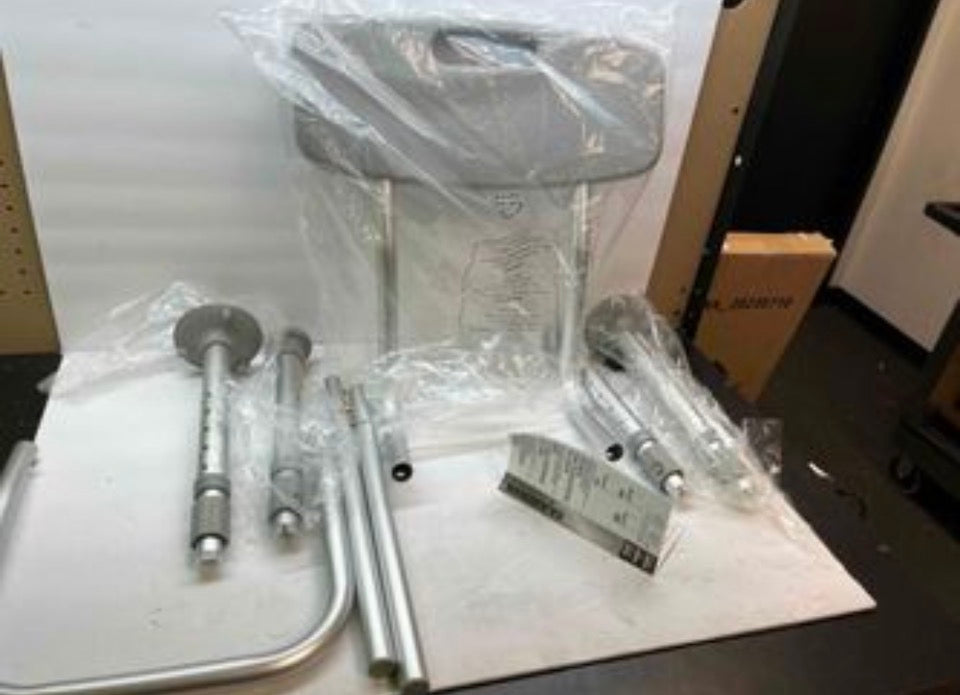 Medline Gray Transfer Bench for Bathtub