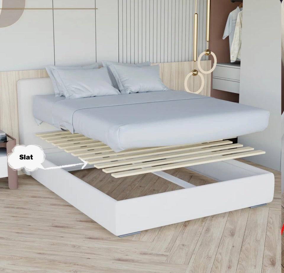 "Alwyn Home Knightdale 0.68"" Extra Heavy Duty Horizontal Mattress Support Wooden Bunkie Board/Slats"