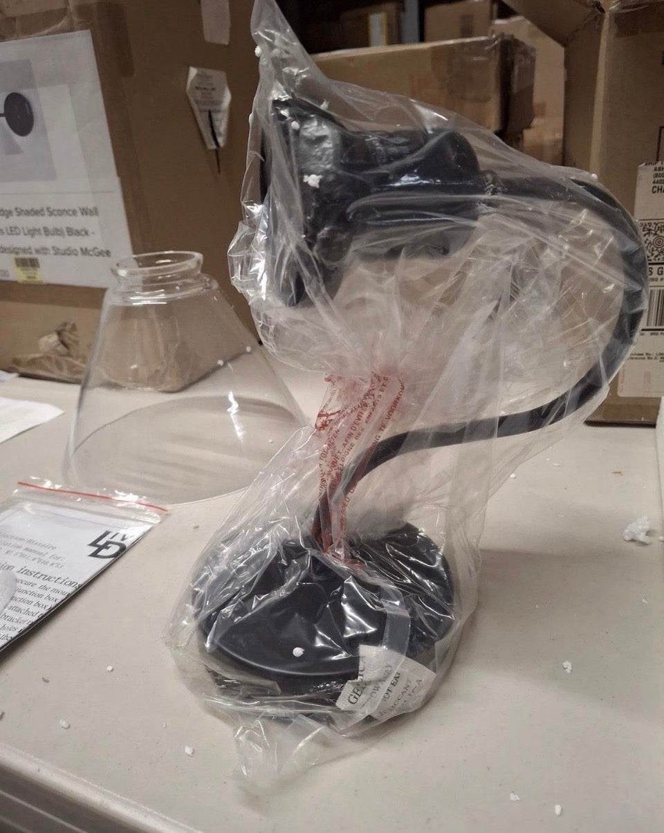 Open Box New "Elegant LightingHistoire Single Light 11"" Tall Wall Sconce"