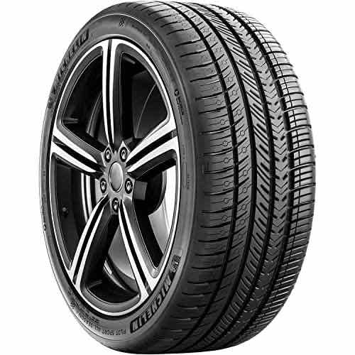 MICHELIN Pilot Sport All Season 4 Performance Tire 235/50ZR18/XL 101Y for enhanced grip and tread life.