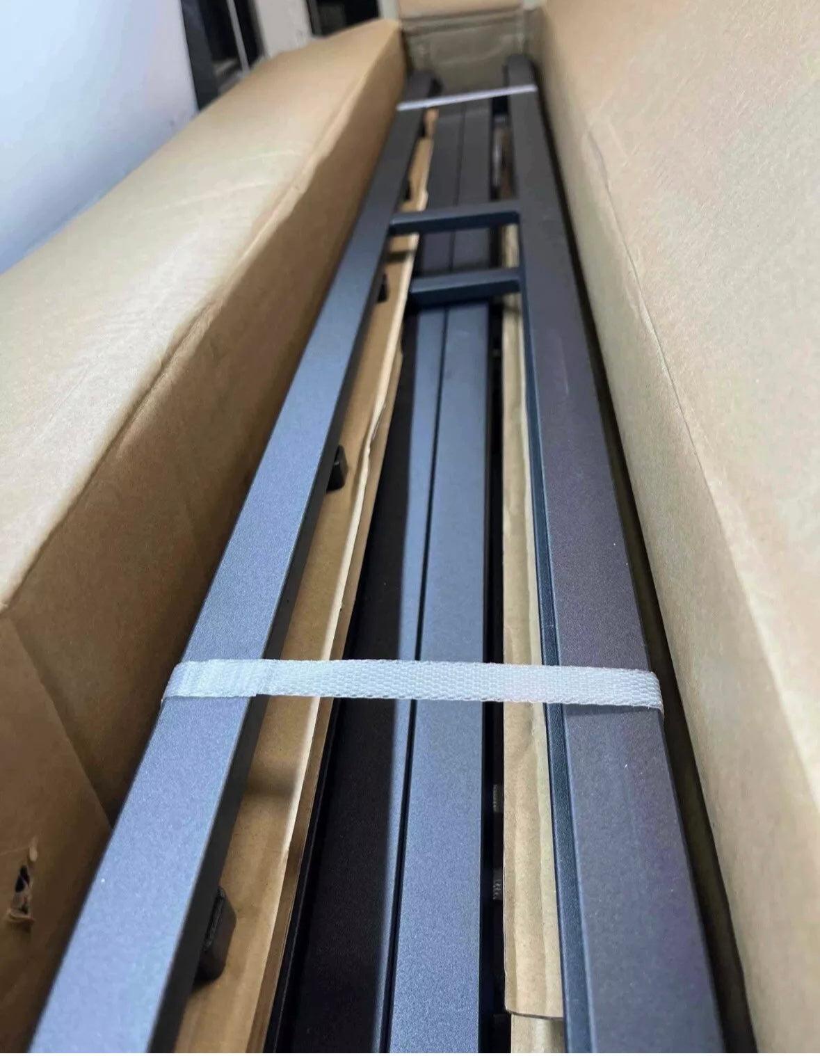 King Box Spring 5 Inch High Profile Strong Metal Frame Mattress Foundation, Quiet Noise-Free, Easy Assembly, 3000lbs Max Weight Capacity - Selzalot