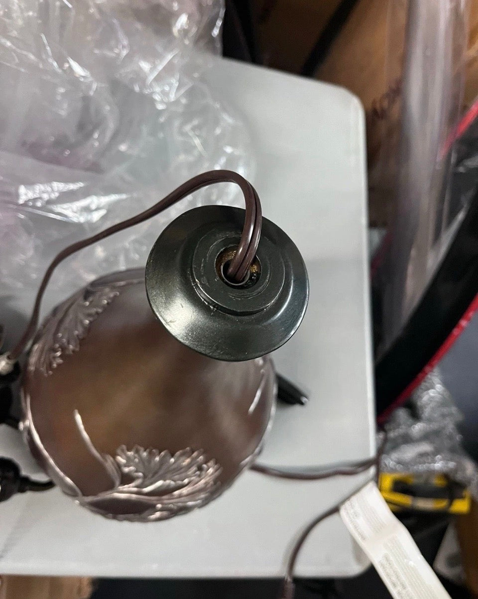 Quoizel Two Light Table Lamp Highland in Brzd Bse