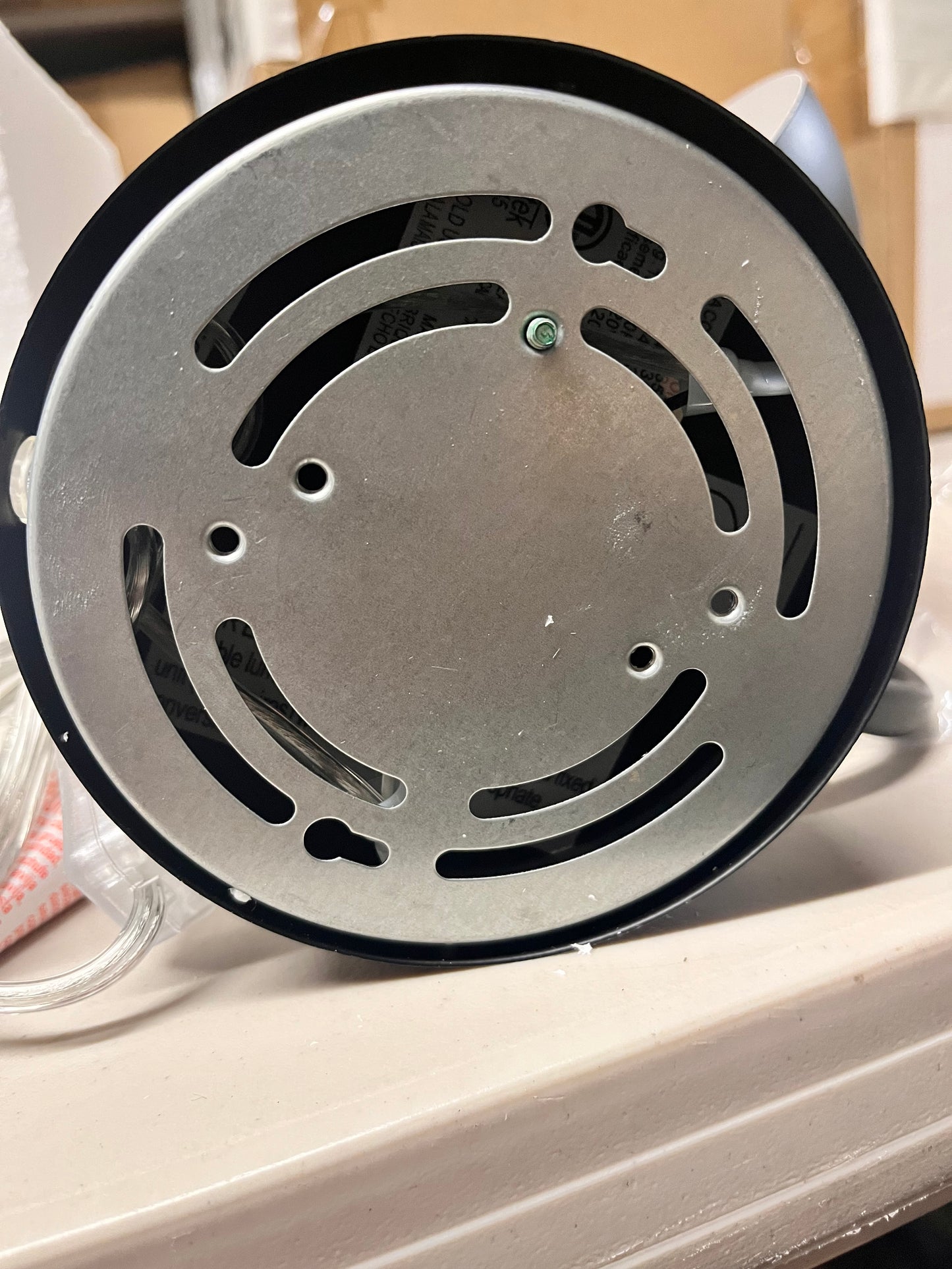 Valencia Dome Wall Mount Table Lamp Brass - Project 62 MISSING LIGHT BULB