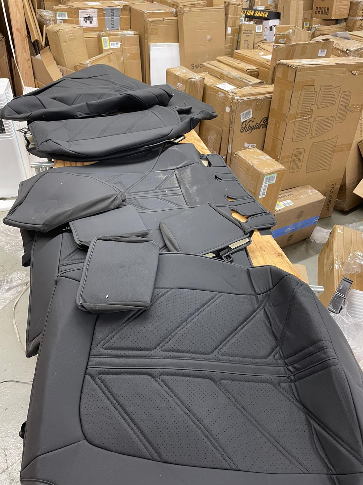 TZAUT-AXLE Leather Car Seat Covers for Toyota RAV4 Hybrid 2019 2020 2021 2022 2023 2024 LE Limited XLE, Non-Slip Full Set Automotive Vehicle Cushion - Selzalot