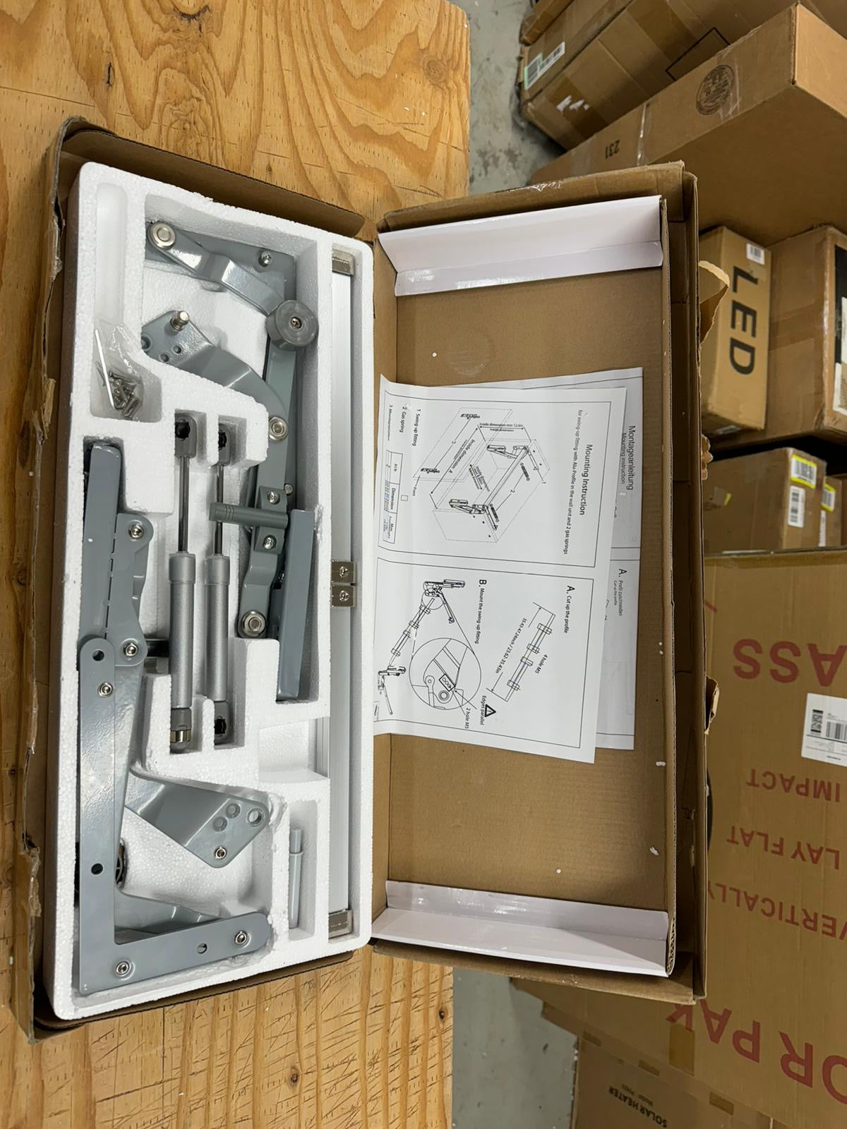 Cabinet Flap Stay Lift System Kitchen Cabinet Lift System Kitchen Cabinet Door Hydraulic Lid Stay Support