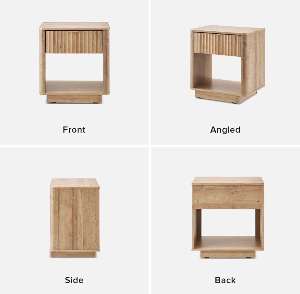 George Oliver Dorcus 21.6" W Nightstand