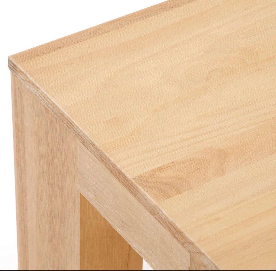 "WADE LOGAN Casmey Premium Materials Floor Shelf 48"" Coffee Table with Storage"