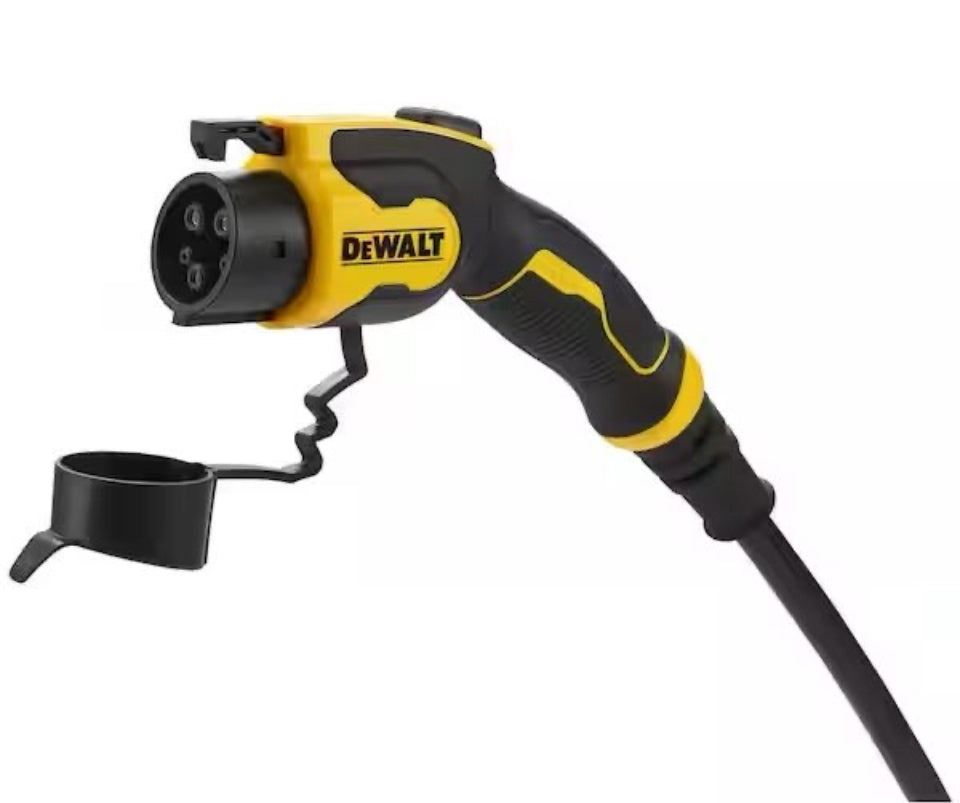 Open Box New DEWALT Level-2 Portable Electric Vehicle EV Charger up to 16 Amps, 120-240-