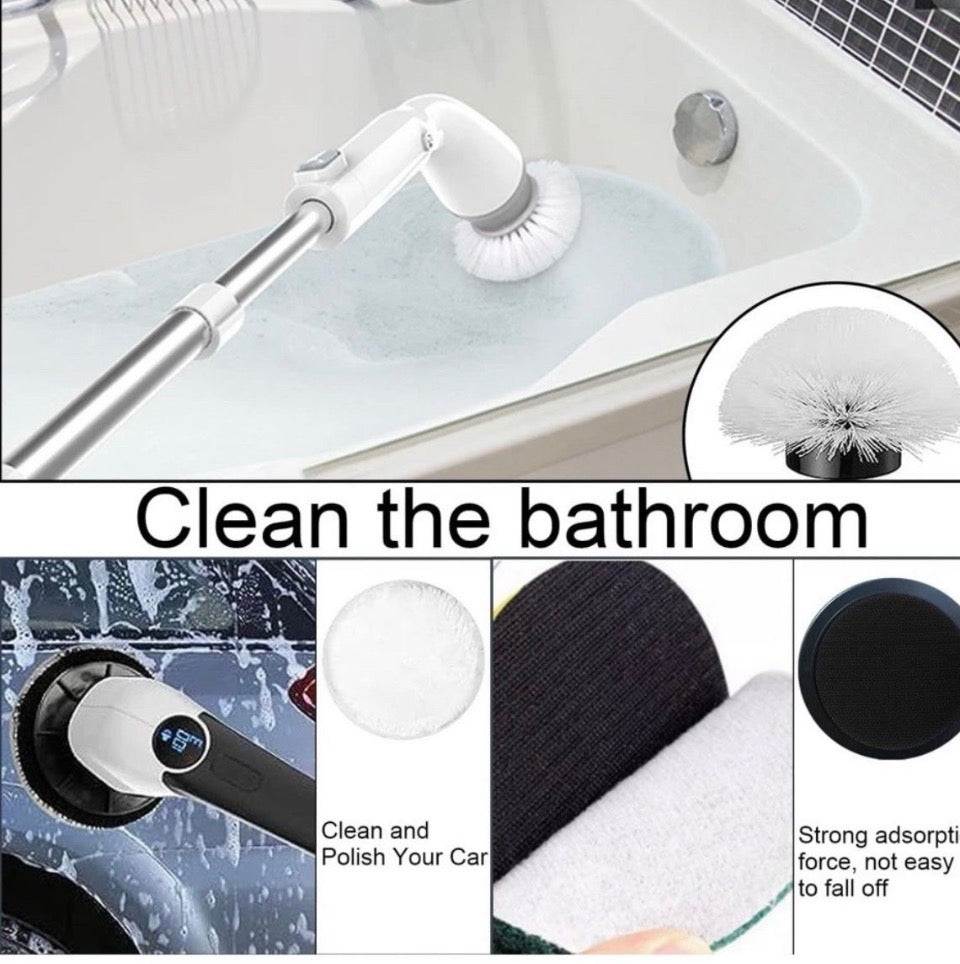 Open Box New Replaceable Brush Heads for Electric Shower Scrubber, 9 Pack Brush